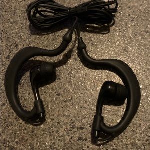 Black Headphones Wired Earbuds